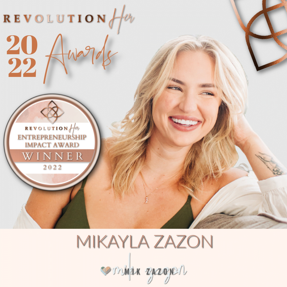 2022 RevolutionHer Award Winner Mik Zazon